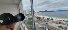 Frontal MAR em Copa! Vista 180⁰ - Clássico 3 qtos!